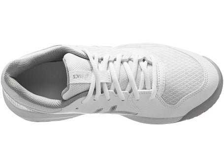 Asics Gel Dedicate 8 White/Silver Womens Shoes