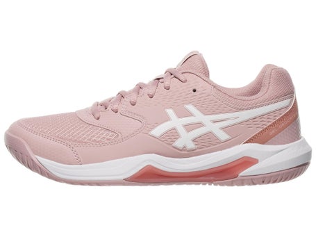 Asics Gel Dedicate 8 Wide Morganite/White Womens Shoes