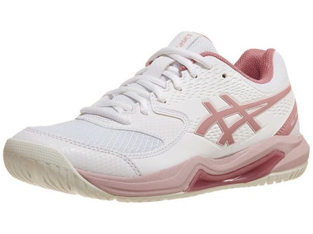 Asics Gel Dedicate 8 White/Rose Rouge Womens Shoes