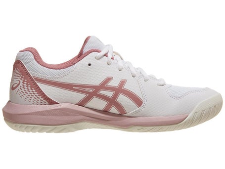 Asics Gel Dedicate 8 White/Rose Rouge Womens Shoes
