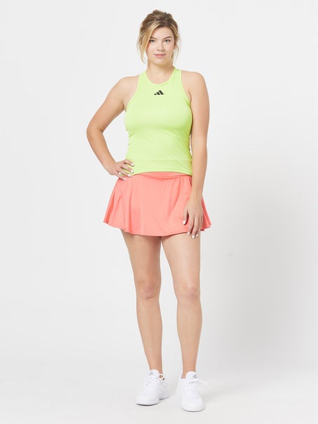 adidas Womens Fall Club Tank - Lime