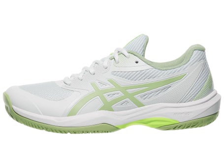 Asics Game FF Womens Pickleball Shoes-White/Jade