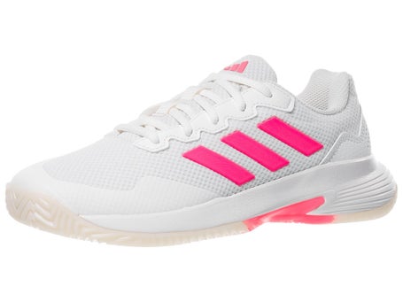 adidas Gamecourt 2 White/Pink Womens Shoes