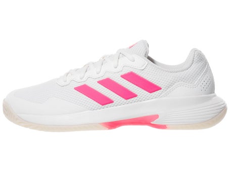 adidas Gamecourt 2 White/Pink Womens Shoes
