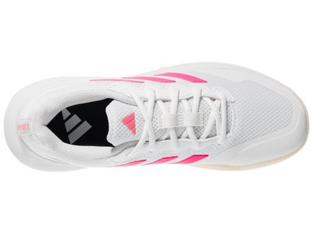 adidas Gamecourt 2 White/Pink Womens Shoes