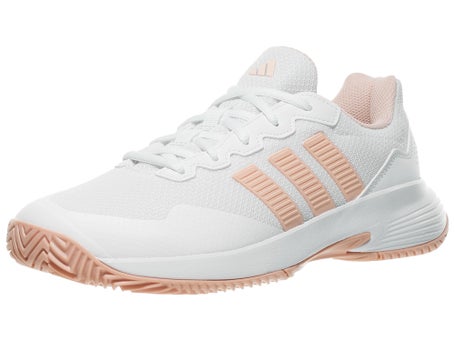 adidas Gamecourt 2 White/Pink Blush Womens Shoes