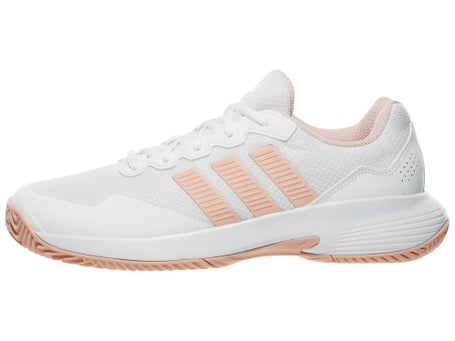 adidas Gamecourt 2 White/Pink Blush Womens Shoes