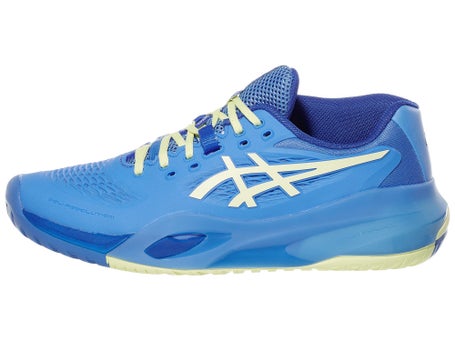 Asics Gel Resolution X Blue/Yellow Womens Shoes