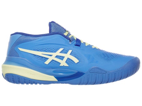 Asics Gel Resolution X Blue/Yellow Womens Shoes