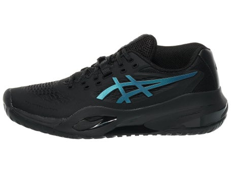 Asics Gel Resolution X Black/Blue Womens Shoes
