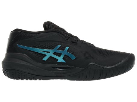 Asics Gel Resolution X Black/Blue Womens Shoes