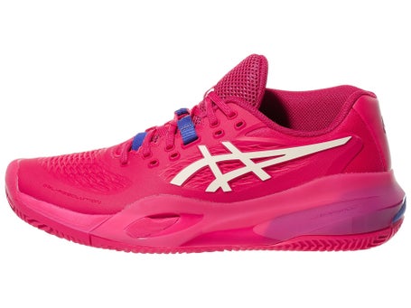 Asics Gel Resolution X Clay Rose/Cream Woms Shoes