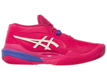 Asics Gel Resolution X Clay Rose/Cream Woms Shoes