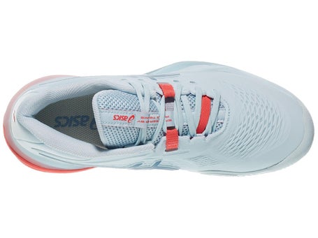 Asics Gel Resolution X Clay Sky/Grey Womens Shoes