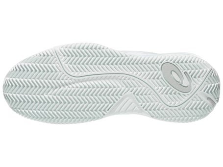 Asics Gel Resolution X Clay White/Silver Womens Shoes