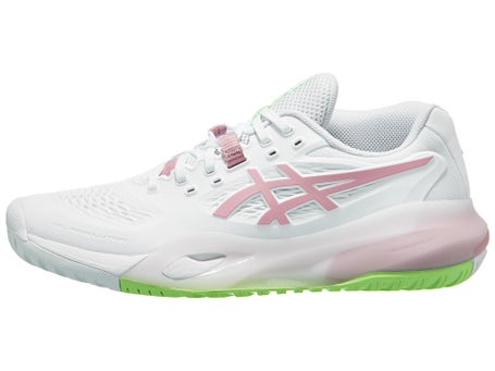 Asics Gel Resolution X White/Morganite Womens Shoes