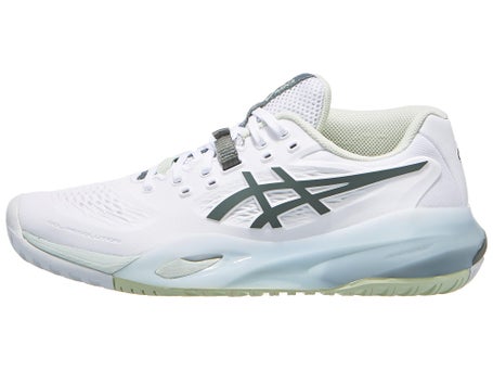 Asics Gel Resolution X Wh/Monument Blue Womens Shoes