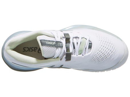 Asics Gel Resolution X Wh/Monument Blue Womens Shoes