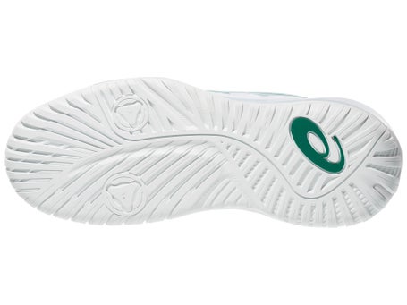 Asics Gel Resolution X White/Green Woms Shoes