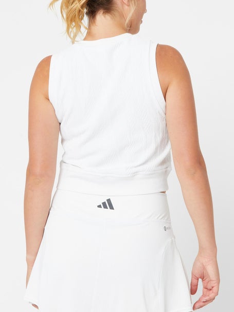 adidas Womens Lawn Tennis Pro Crop Tank