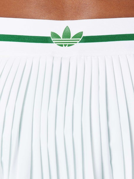 adidas Womens Originals Pro Pleat Skirt - White