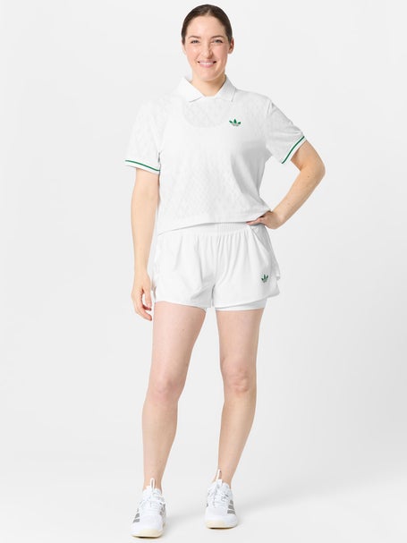 adidas Womens Originals Pro Polo - White