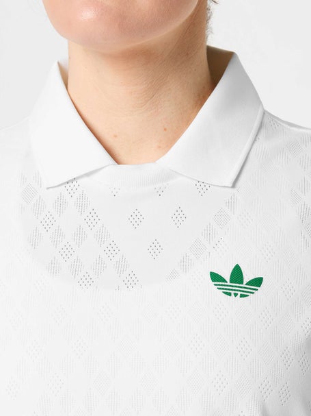 adidas Womens Originals Pro Polo - White
