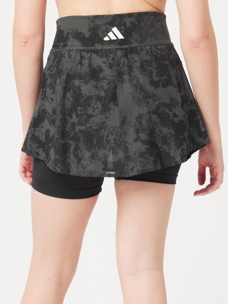 adidas Womens Paris Tennis Match Skirt - Carbon