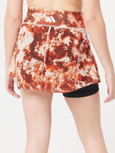 adidas Womens Paris Tennis Match Skirt - Red