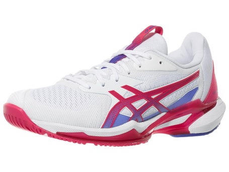 Asics Solution Speed FF 3 White/Rose Womens Shoes