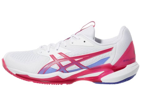 Asics Solution Speed FF 3 White/Rose Womens Shoes