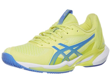 Asics Solution Speed FF 3 Yellow/Blue Womens Shoes