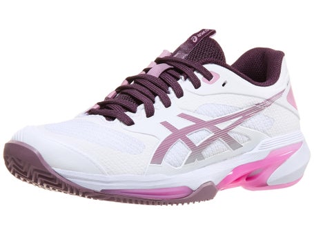 Asics Solution Speed FF 4 Clay Wh/Mauve Womens Shoes