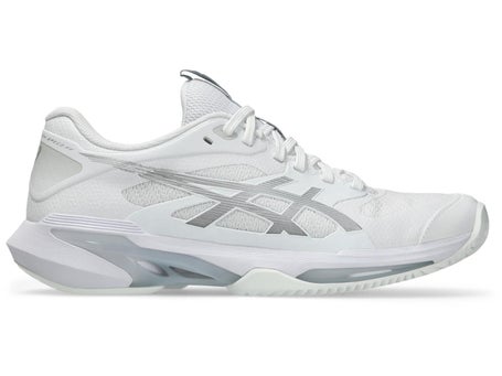 Asics Solution Speed FF 4 Clay Wh/Silver Womens Shoes 