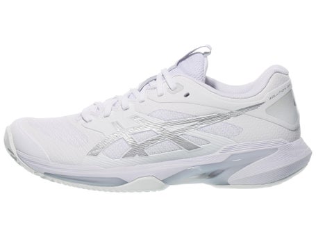 Asics Solution Speed FF 4 Clay Wh/Silver Womens Shoes 