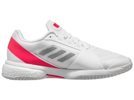 adidas Stella Court White/Silver/Red Womens Shoes