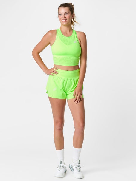 Asics Womens Spring Match Jacquard Crop Tank