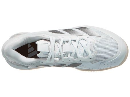 adidas Ubersonic 5 Clay White/Silver Womens Shoes
