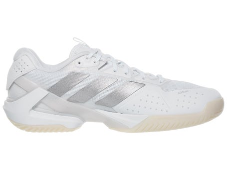 adidas Ubersonic 5 White/Silver Womens Shoes