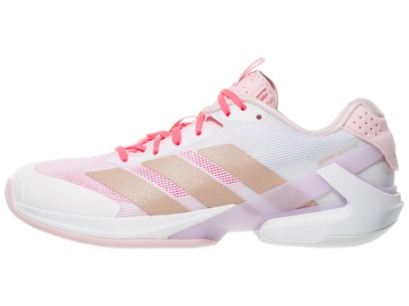 adidas Ubersonic 5 White/Pearl/Pink Womens Shoes