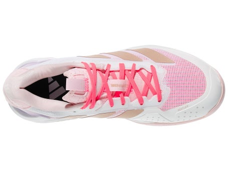 adidas Ubersonic 5 White/Pearl/Pink Womens Shoes
