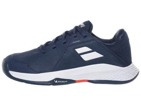 Babolat Propulse 3 Estate Blue/White Junior Shoes