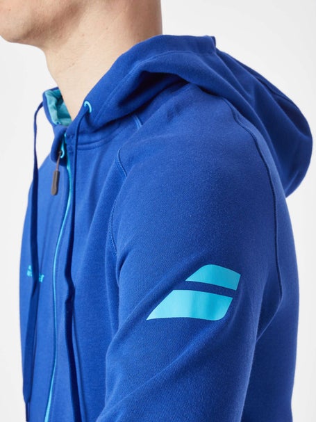 Babolat Mens Logo Full Zip Hoodie