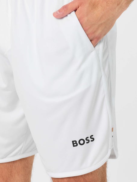 BOSS Mens Court Spin 9 Short - White