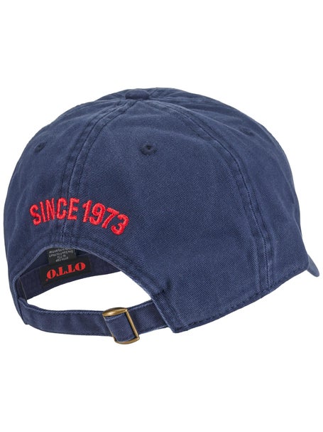 BOAST Mens Leaf Dad Hat - Navy/Red
