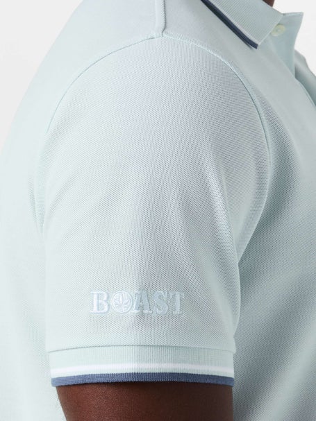 BOAST Mens 1983 Tipped Pique Polo