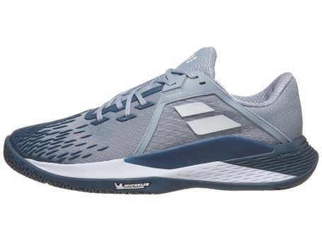 Babolat Propulse Fury 3 AC Grey/White Mens Shoes