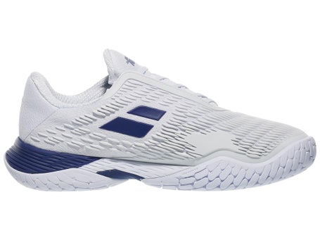 Babolat Propulse Fury 3 AC White/Dark Blue Mens Shoes