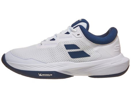 Babolat SFX 4 AC White/Estate Blue Mens Shoes