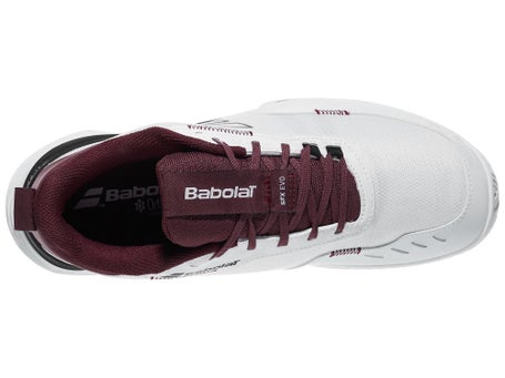 Babolat SFX Evo AC White/Port Royale Mens Shoes